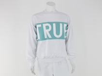 TRUE Sweatshirt turquoise